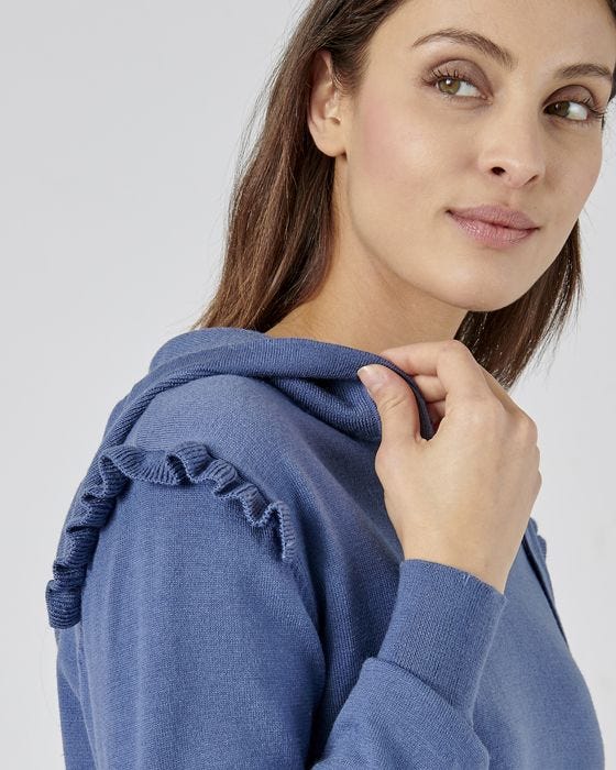 Damart Recycled Thermal Knitted Hoodie