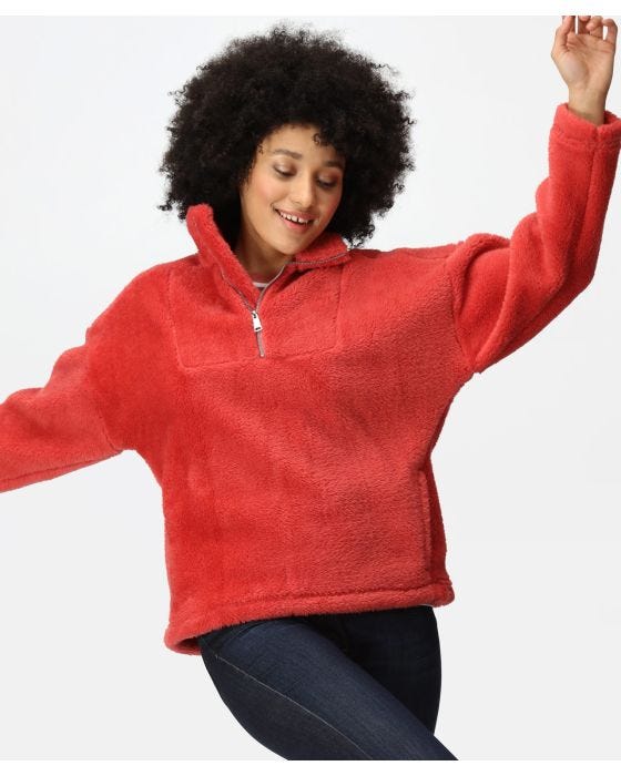 Damart Regatta Zeeke 1/2 Zip Borg Ladies Fleece