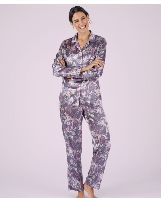 damart Satin Print Pyjamas