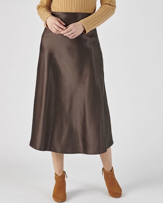 Damart Satin Slip Skirt