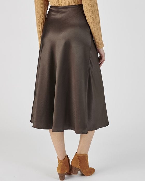 Damart Satin Slip Skirt