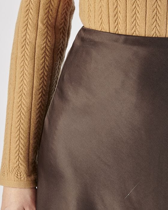 Damart Satin Slip Skirt