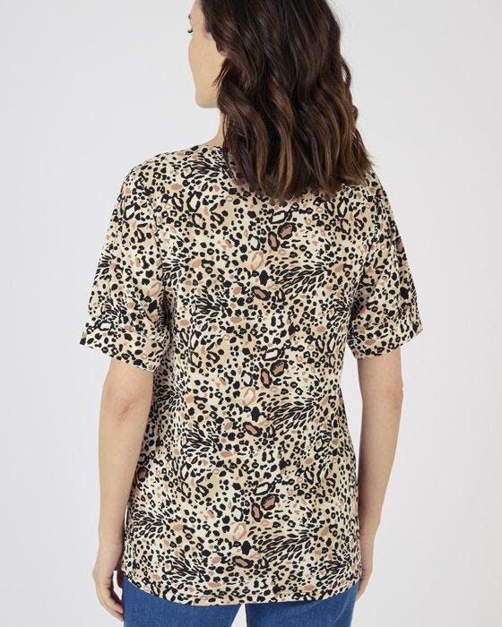 Damart Scoop Neck Short Sleeved T-shirt