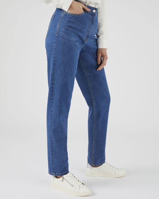 Damart Secret Stretch Denim Relaxed Fit Jeans