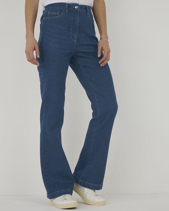 Damart Secret Stretch Denim Slim Flares