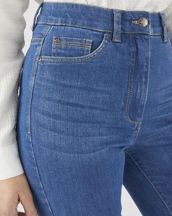 Damart Secret Stretch Denim Slim Flares