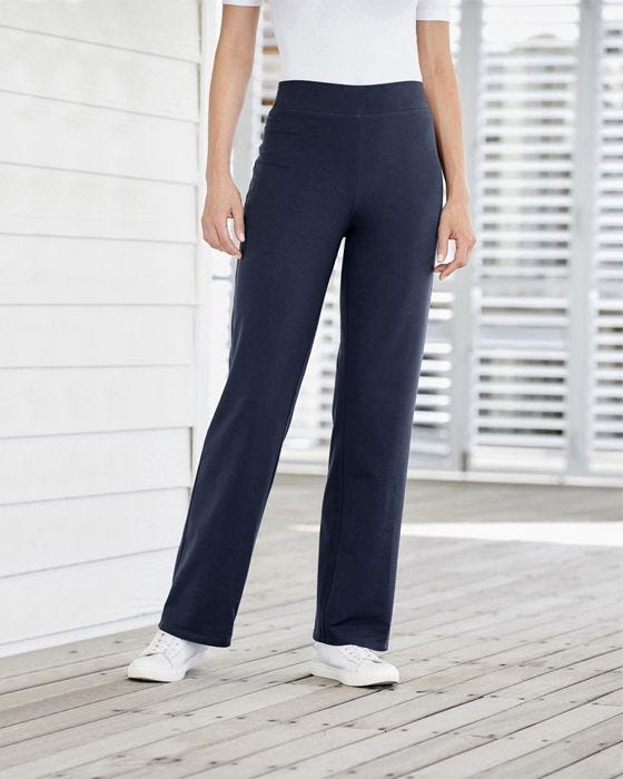 damart Secret Stretch Pull-on Wide Leg Trouser