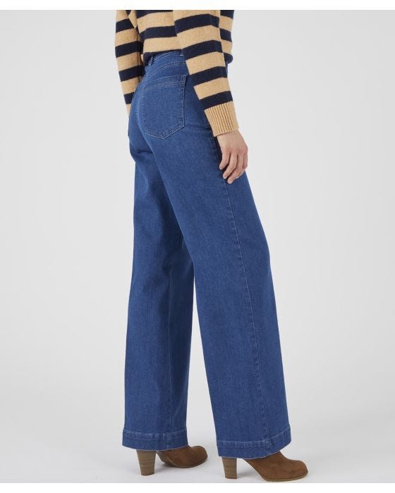 Damart Secret Stretch Wide Leg Jeans