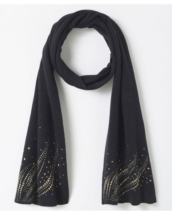 Damart Sequin Scarf