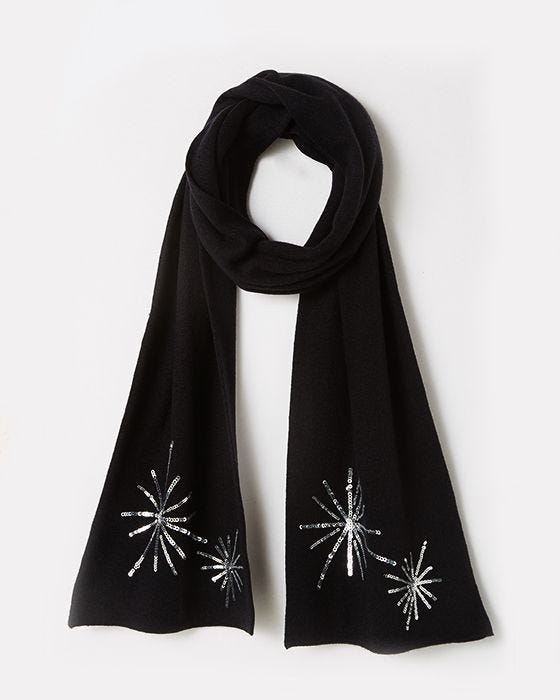 Damart Sequin Scarf