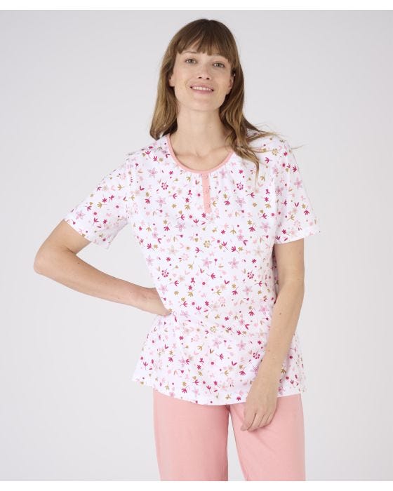 Damart Short Sleeve Cotton Pyjamas