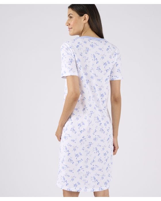 Damart Short Sleeve Jersey Nightdress
