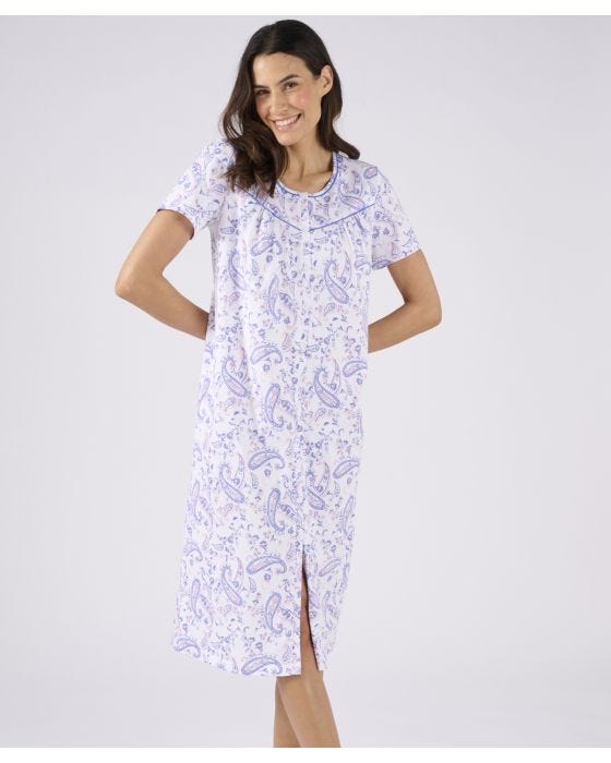Damart Short Sleeve Jersey Nightdress