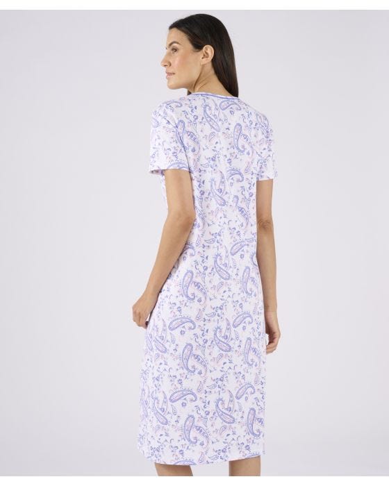 Damart Short Sleeve Jersey Nightdress