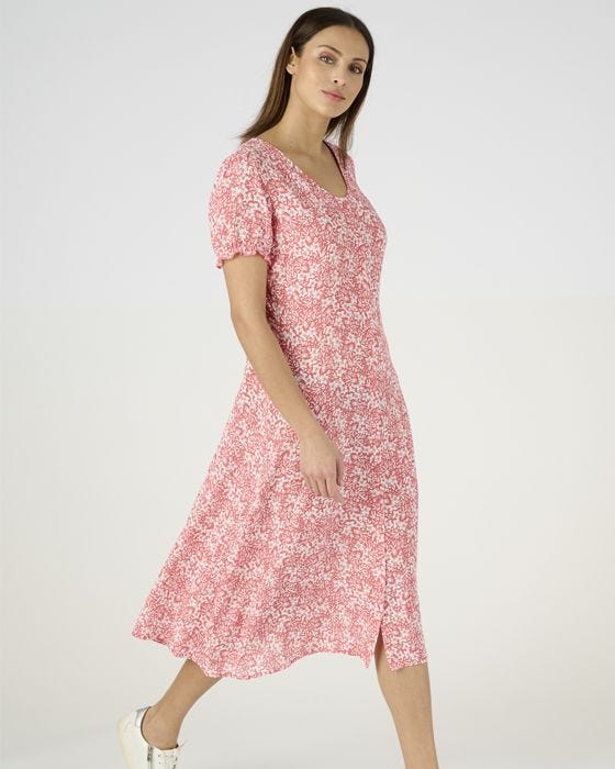 Damart Short Sleeved Button-through Dress