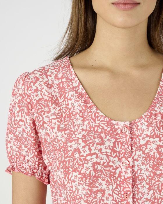 Damart Short Sleeved Button-through Dress