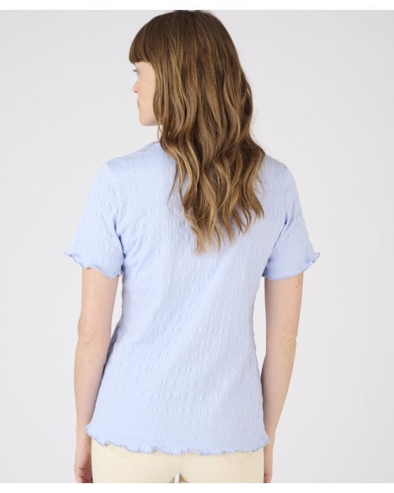 Damart Short Sleeved Crinkle T-shirt