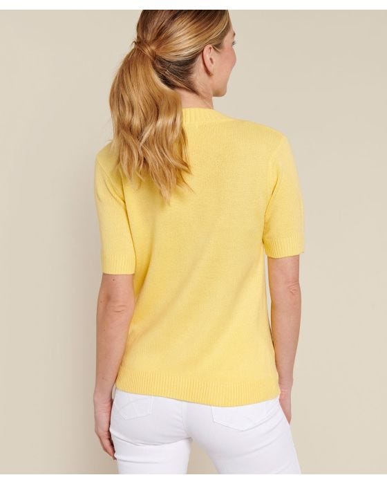Damart Short Sleeved Jumper