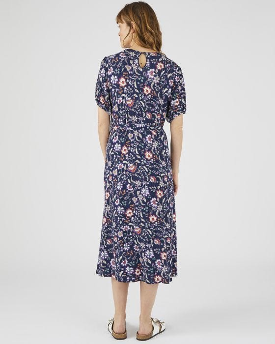 Damart Short Sleeved Stretch Jersey Dress