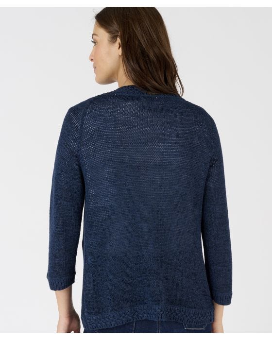 Damart Single Button Cardigan