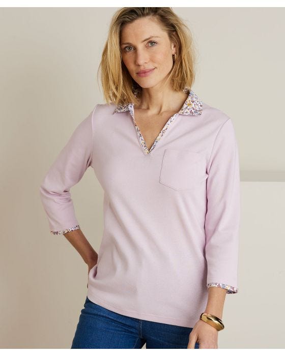 damart Skin Soft 2-in-1 Polo T-shirt