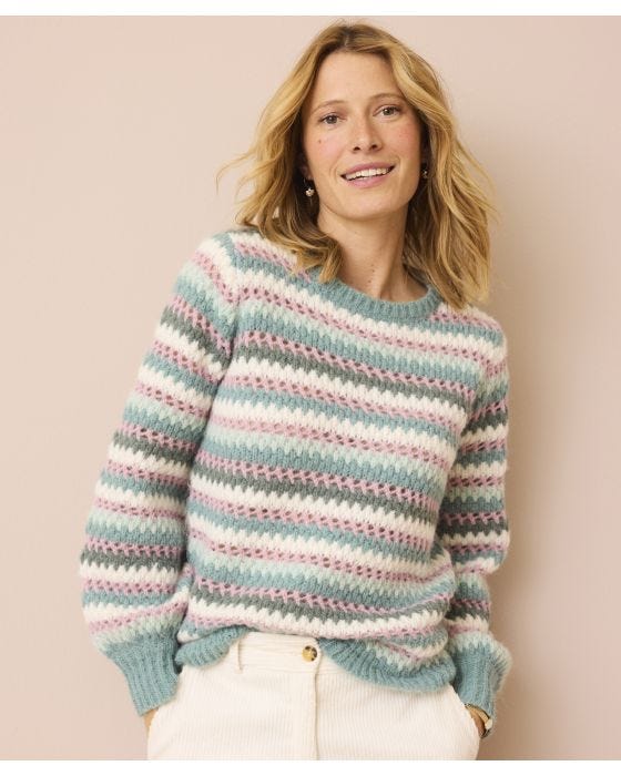 Damart Skin Soft Balloon Sleeve Jumper