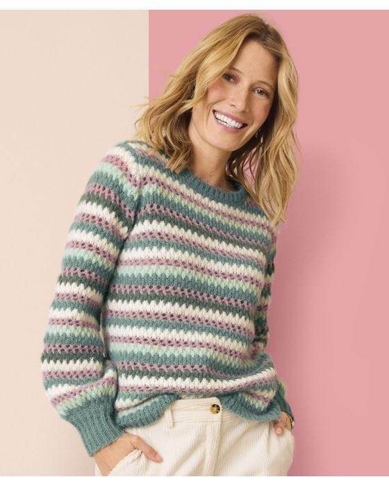 damart Skin Soft Balloon Sleeve Jumper