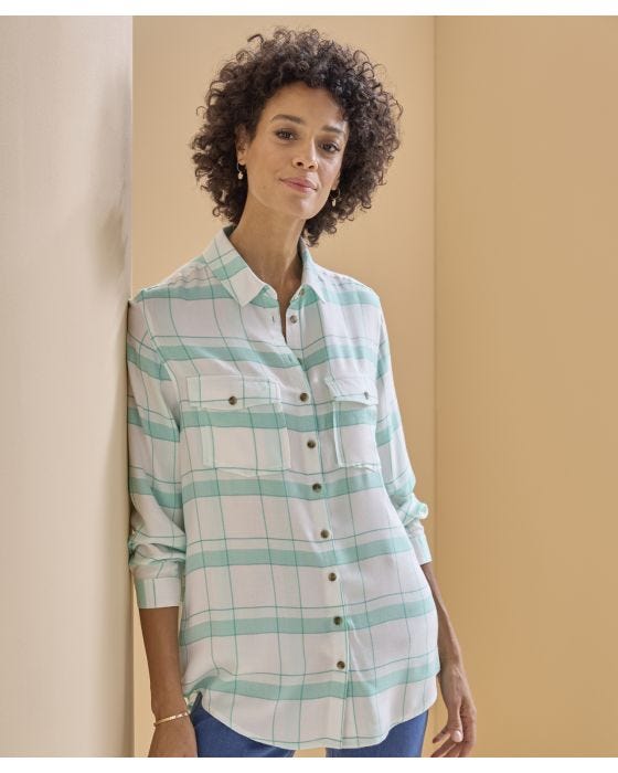 Damart Skin Soft Check Shirt
