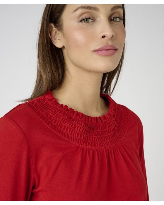 Damart Skin Soft Long Sleeved Printed Top