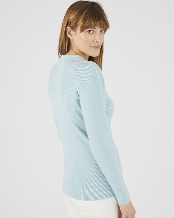 Damart Skin Soft Polo Jumper