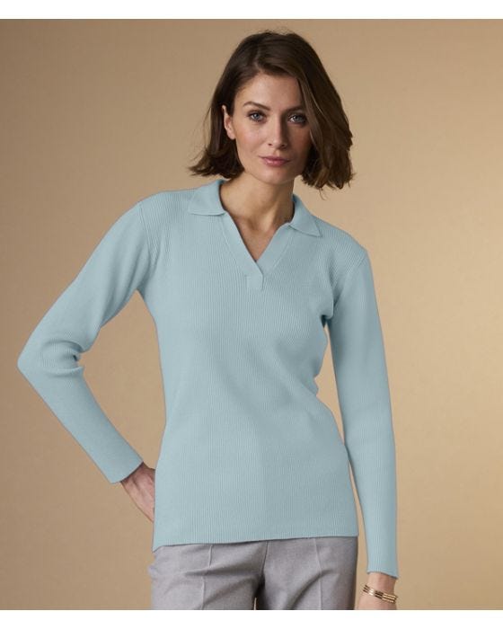 damart Skin Soft Polo Jumper