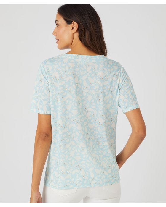 Damart Skin Soft Printed Top