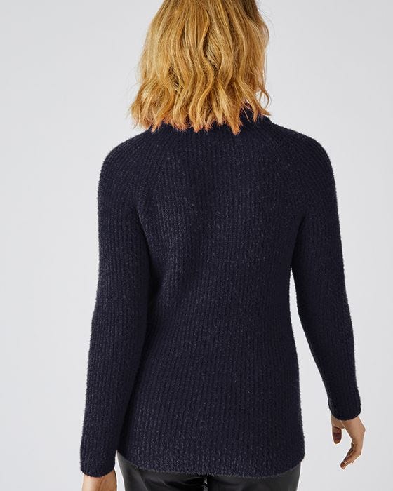 Damart Skin Soft Recycled Polo Collar Jumper