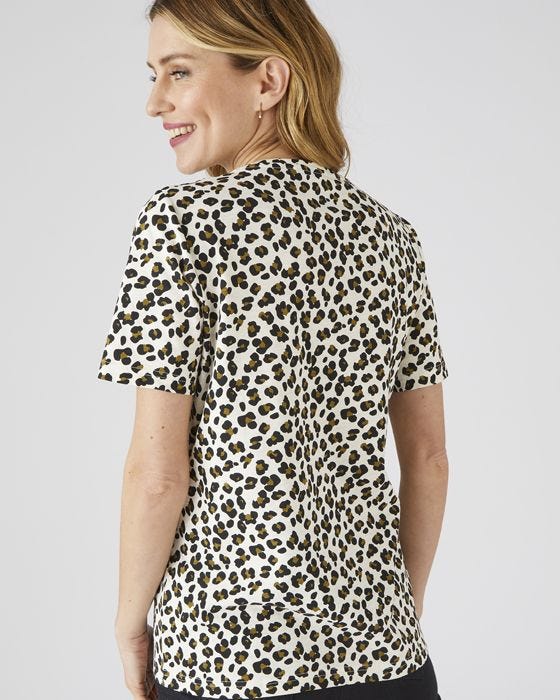 Damart Skin Soft Scoop Neck Short Sleeved T-shirt