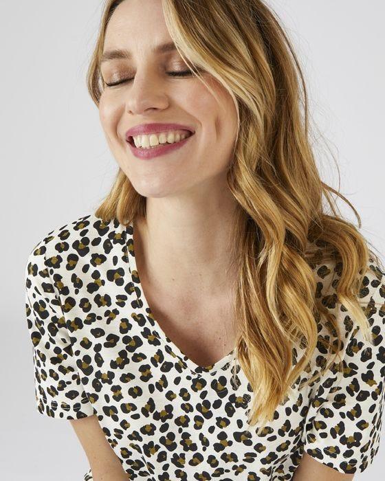 Damart Skin Soft Scoop Neck Short Sleeved T-shirt