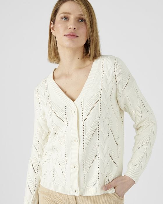 Damart Skin Soft V-Neck Cardigan