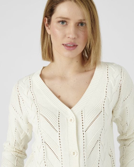 Damart Skin Soft V-Neck Cardigan