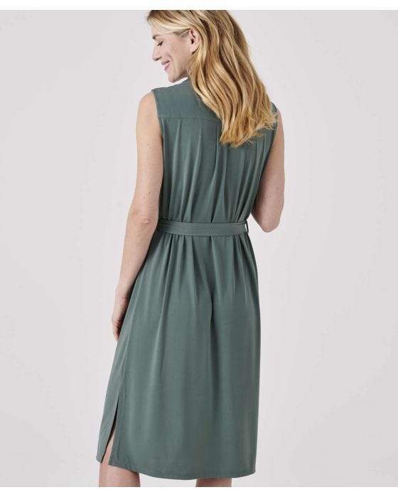 Damart Sleeveless Jersey Dress