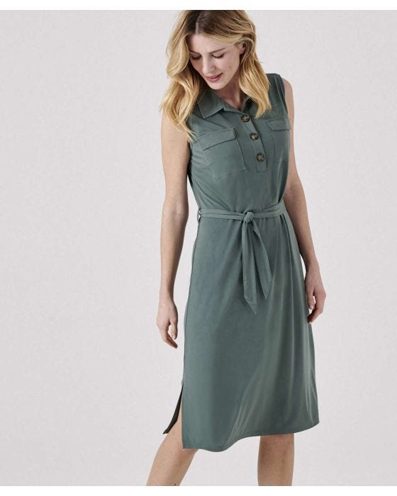 damart Sleeveless Jersey Dress