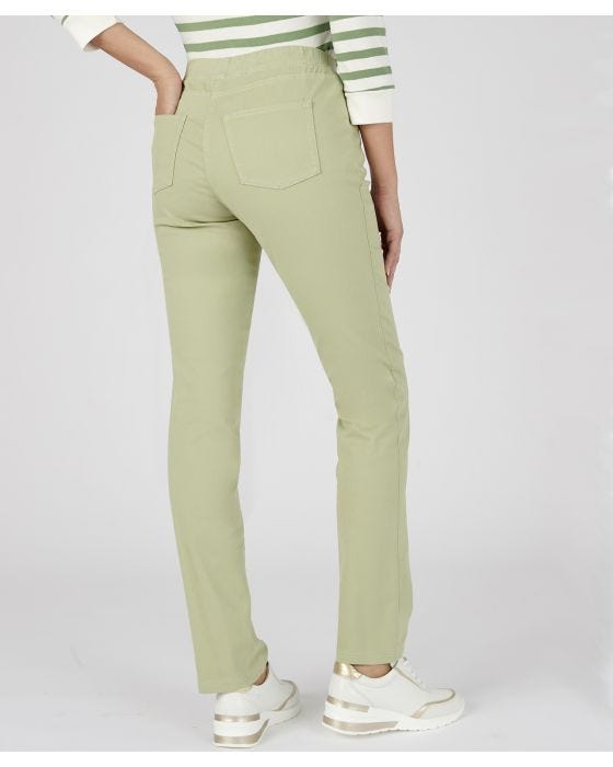 Damart Slim Fit Pull-on Stretch Trousers