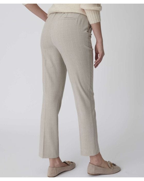 Damart Slim Leg Check Trousers