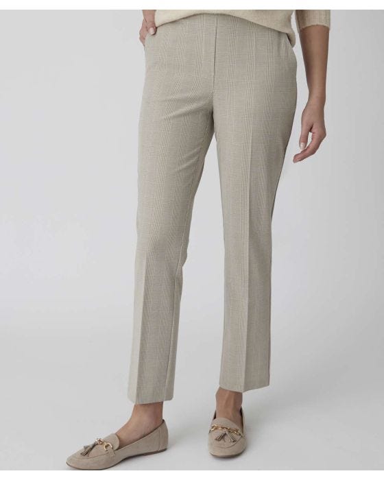 damart Slim Leg Check Trousers