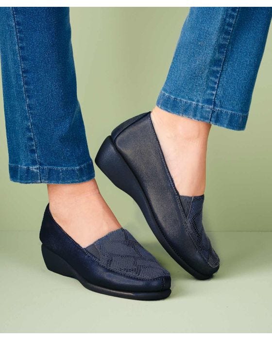 Damart Soft Leather Moccasin