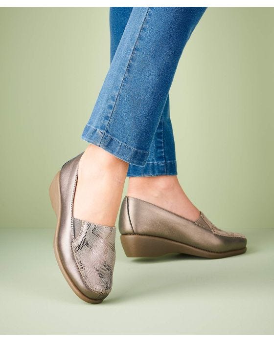 Damart Soft Leather Moccasin