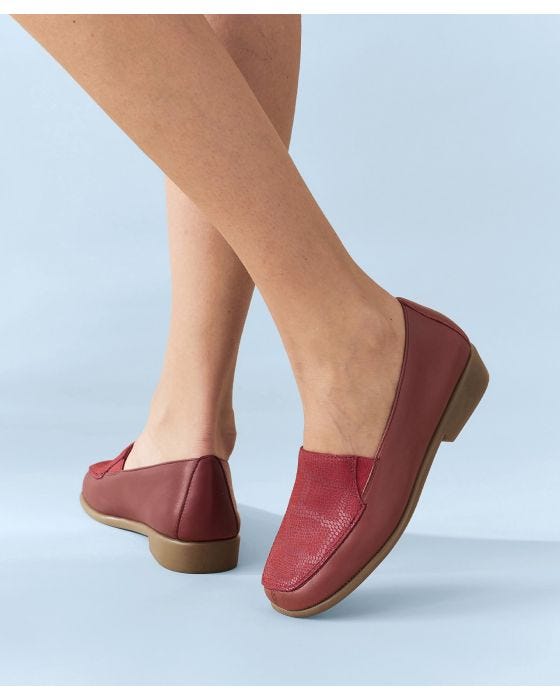 Damart Soft Leather Moccasin