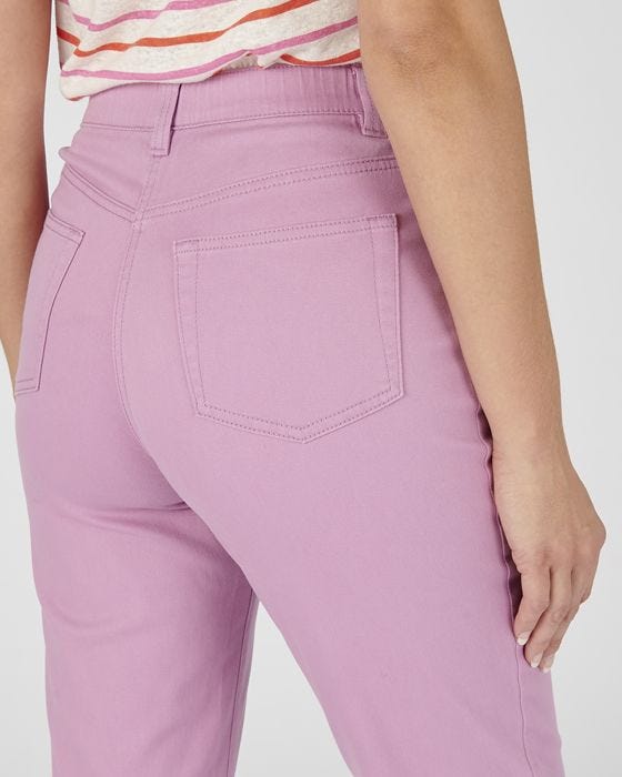 Damart Straight Leg Cotton Stretch Trousers