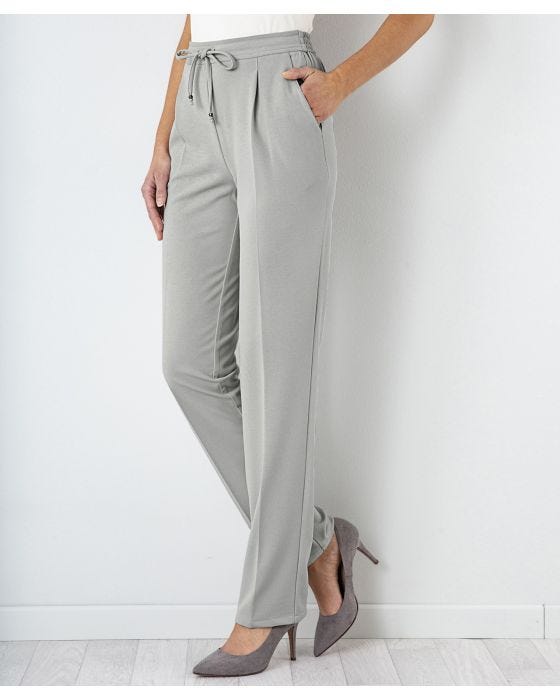 damart Straight-leg Crepe Pull-on Trousers