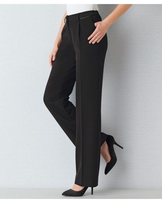 Damart Straight-Leg Tailored Trousers