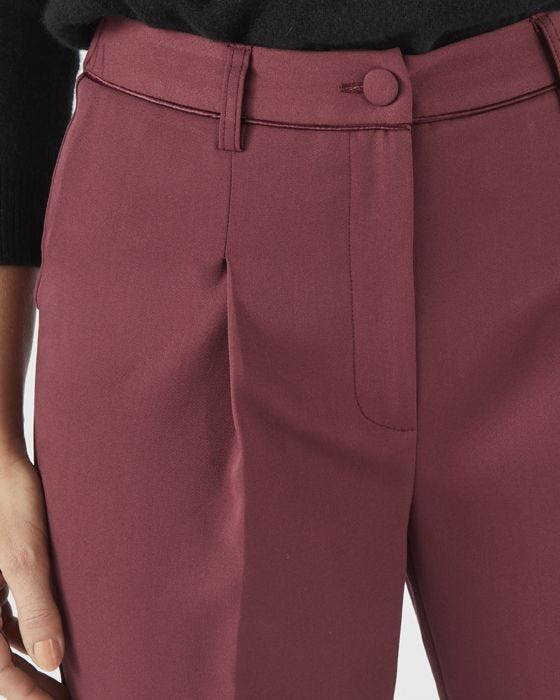 Damart Straight-Leg Tailored Trousers