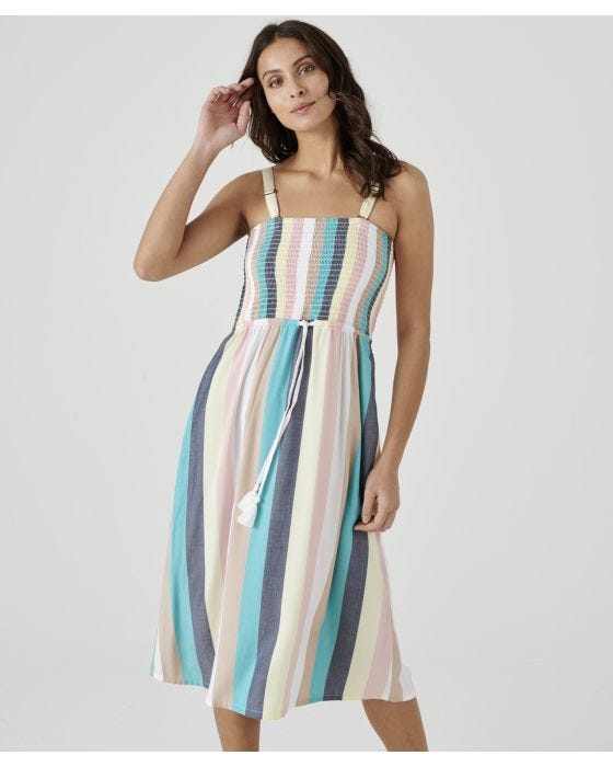 Damart Stretch Bodice Printed Sundress